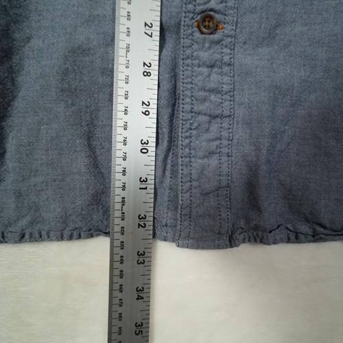 Carhartt Relaxed Fit Blau Langarm Button Down Hemd Herren Größe 3XL - Bild 6 von 8