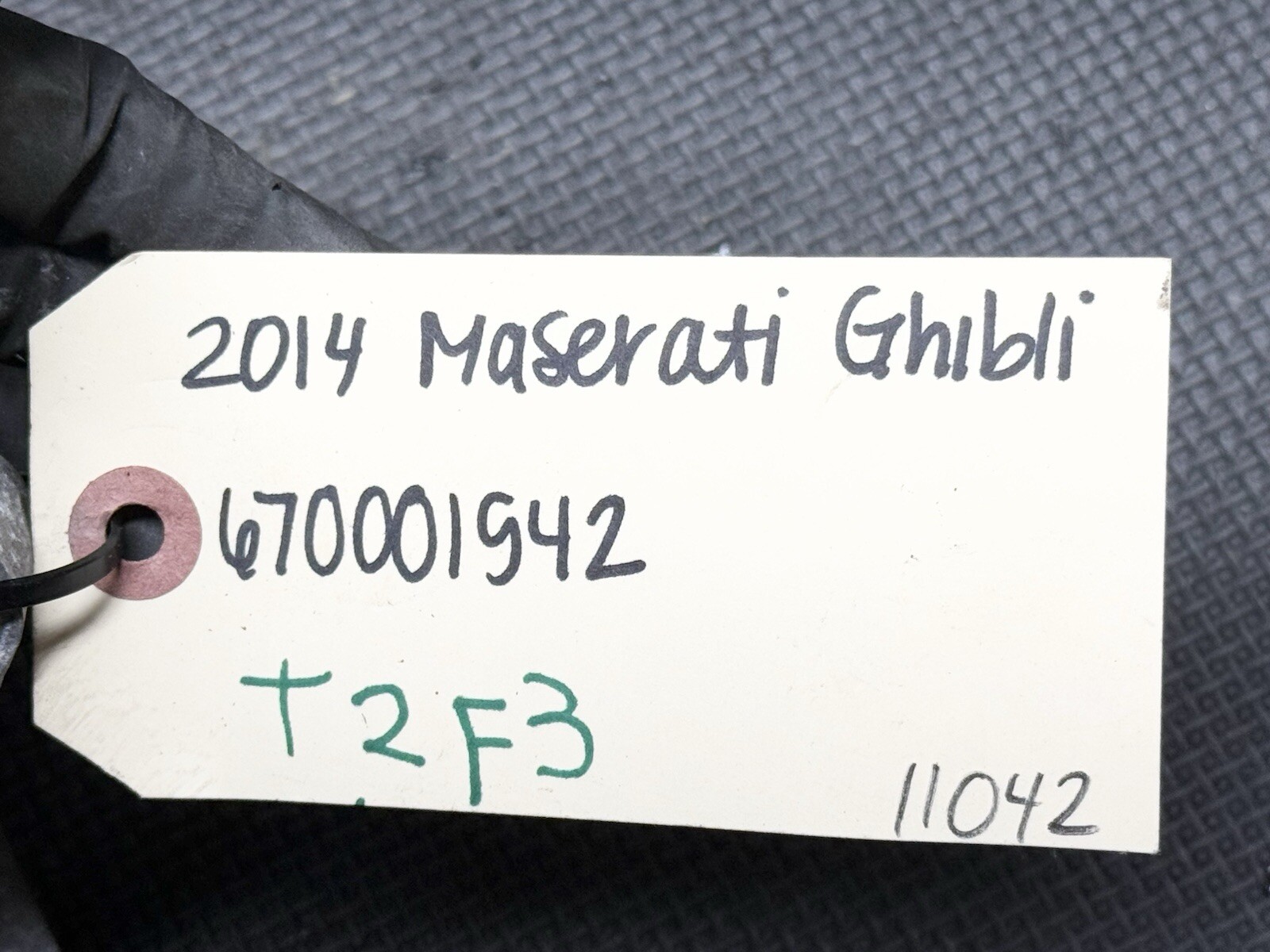 ⭐️2014-2020 MASERATI GHIBLI AUTO TRANSMISSION GEAR BOX MOUNT BRACKET OEM