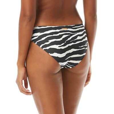 Vince Camuto Zebra Classic Bikini Bottoms L76556 Womens Size