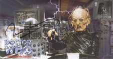 TERRY MOLLOY - Doctor Who GENUINE AUTOGRAPHED COVER TERRY MOLLOY - Doctor Who GENUINE AUTOGRAPHED COVER