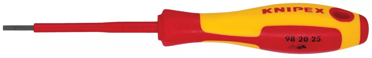 Knipex 5pc Insulated Screwdriver Set Phillips Flat Slotted 1000V