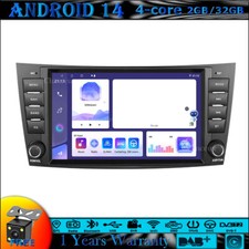 8"Android 14 Autoradio Carplay GPS SATNavi DAB For Mercedes CLS Klasse W219 CLK 8"Android 14 Autoradio Carplay GPS SATNavi DAB For Mercedes CLS Klasse W219 CLK