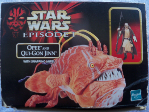 STAR WARS : FIGURINES ÉPISODE 1 : OPEE & QUI-GON JINN /KAADU AND JAR JAR BINKS, - Photo 12 sur 15