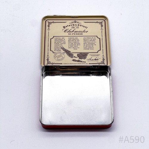 Vintage Blechdose Zigarrendose Clubmaster Superior Cigarillos Sumatra Nr. 141 - Picture 9 of 14