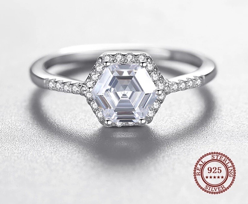 SILVER925 DIAMOND DESIGN RING/シルバー/リング Diamond Silver Ring S925 Sz 6,7,8,9 | eBay