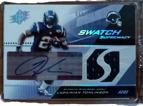 Upper Deck Single LaDainian Tomlinson Football Trading Cards