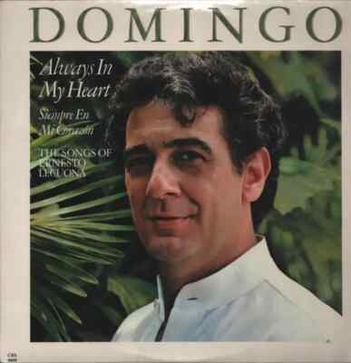 LP Placido Domingo Always In My Heart - The Songs Of Ernesto Lecuona NEW OVP