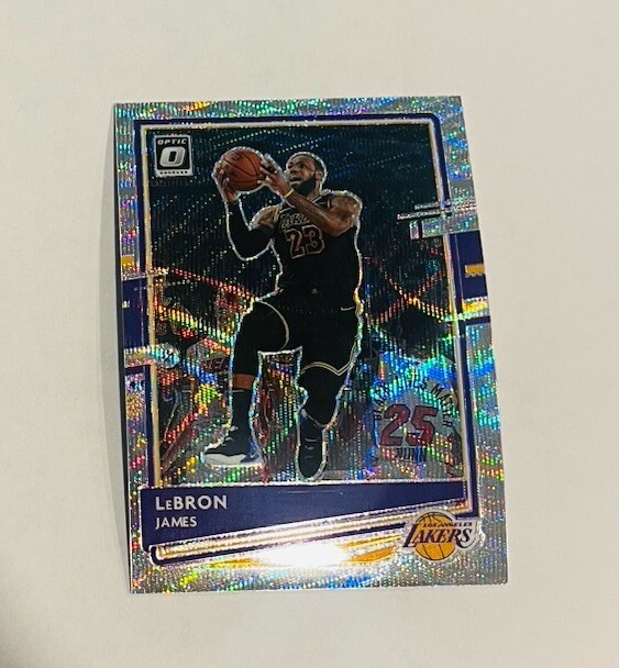 LeBron James 2020-21 Donruss Optic Silver Pulsar Prizm #13