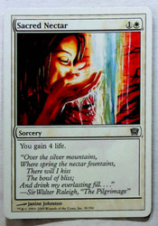 Sacred Nectar (38/359) - 9th Edition - Magic: The Gathering