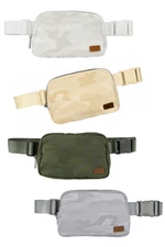 C.C Water Proof Camo Crossbody Waterproof Mini Belt Bag Fanny Pack