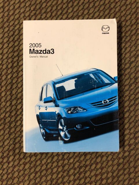 05 2005 Mazda 3 Owners Manual Guide Book | eBay