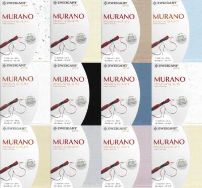 Zählstoff MURANO SPLASH Zweigart Precut 32 ct. (3984) 48x68 cm (48,15 EUR/m²)