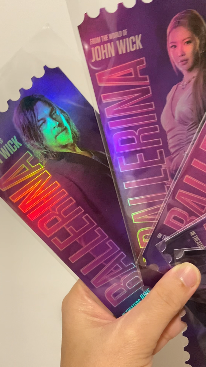 John Wick Ballerina オリジナルグッズ　セット John Wick Ballerina オリジナルグッズ セット BALLERINA John Wick