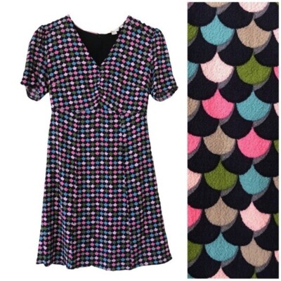 BODEN Jemima Ruched Dress womens size 8