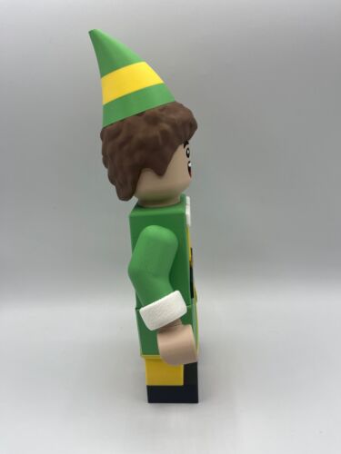 3D Printed Buddy the Elf Large Scale 8.5"- 9.5" Minifigure - Picture 3 of 5