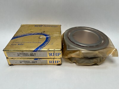 RHP 7217CTDULP4 Bearing 85x150x28 mm 7217-C-T-DUL-P4 England 2 Pcs