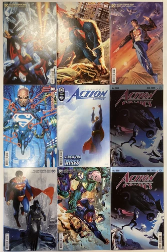 ACTION COMICS #1050 SET OF 9 1:100,75,50,25 RUDE LOZANO VARIANT DC COMIC BOOK BA