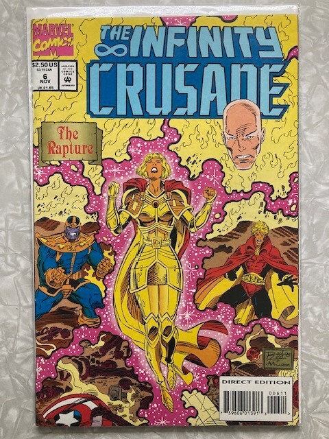 INFINITY CRUSADE #1-6 COMPLETE COMIC BOOK SERIES - MARVEL