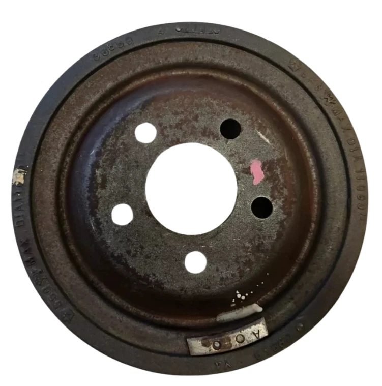 1969-1975 Dodge Polara & Monaco Plymouth Fury Rear Brake Hub Drum 3549843 NOS. - Image 2 of 4