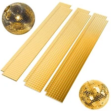 1400pcs OIIKI Self-Adhesive Mini Mirror Square Glass Mosaic Tiles/Stickers fo...