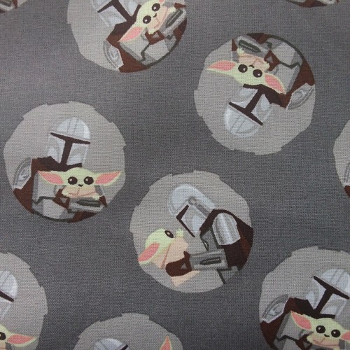 25 Star Wars Cotton Fabrics Darth Vader Mandalorian Baby Yoda PER METRE - Picture 152 of 178