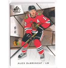 2021-22 SP Game Used 85 Alex DeBrincat /25 Chicago Blackhawks