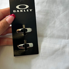 Oakley Batwolf Interchangeable Icon System Silver Logo Repair Kit Icons