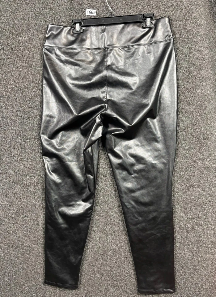 Leggings Ponte de Cuero Vegano Gap para Mujer Talla XL Negros Cintura Elástica NUEVO Foto 2 de 4