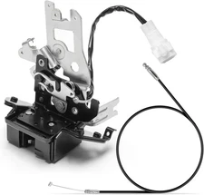 Trunk Lid Latch Lock Actuator with Cable Compatible with Toyota Sequoia 2001