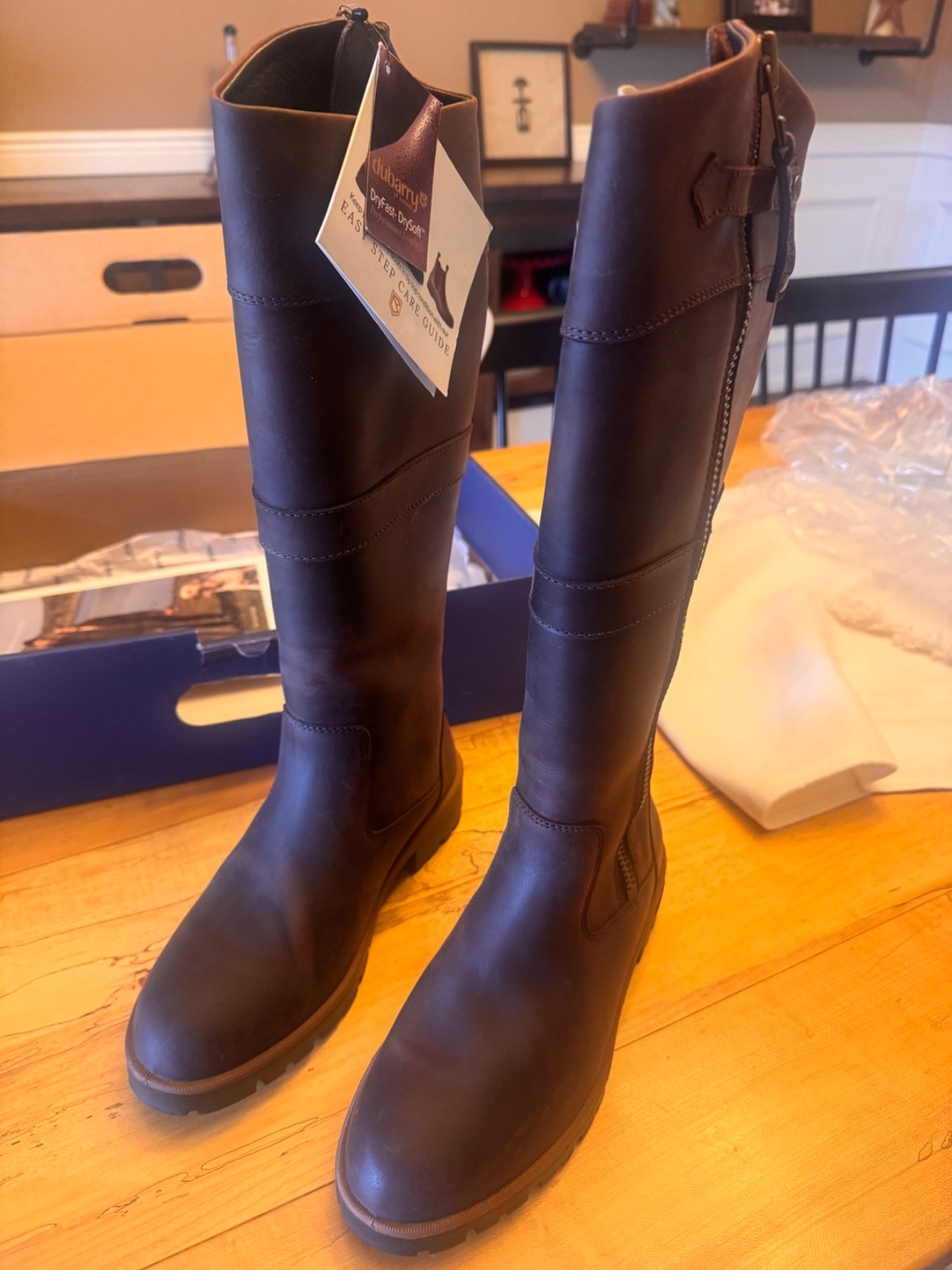 Dubarry Roundstone Equestrian Boots NWT Size 8 image 3