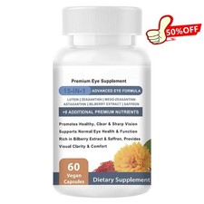 15 in 1 Eye Vitamins Promotes Healthy 60 Caps- Premium Eye Supplement