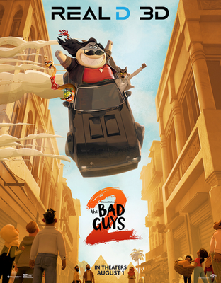 Dreamworks The Bad Guys 2 Movie Poster 11x14.5 Marc Maron Snake | eBay