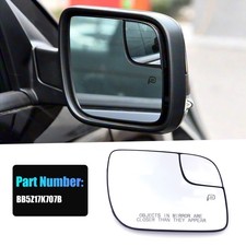 For 11-19 Ford Explorer Right Passenger Heated Side View Mirror Glass