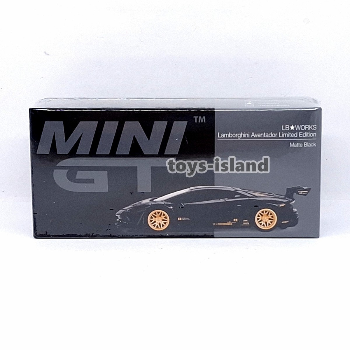 MINI GT 1087 LB WORKS Lamborghini Aventador Limited Edition Matte