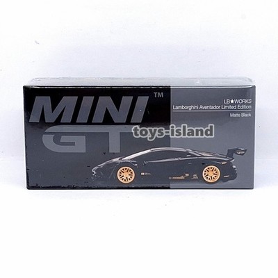 MINI GT 1087 LB WORKS Lamborghini Aventador Limited Edition Matte