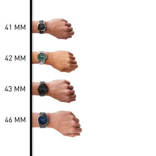 Reloj de vestir plateado Emporio Armani AR1808 para hombre - Imagen 6 de 7