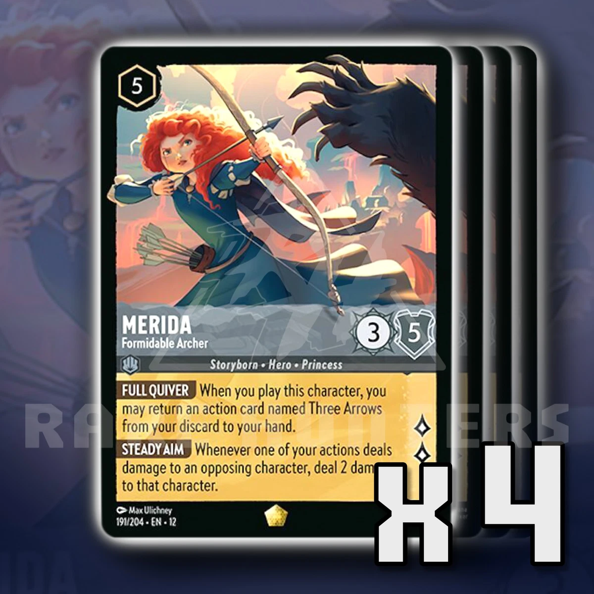 25+ Merida-Formidable Archer 191/204 Wilds Unknown for sale