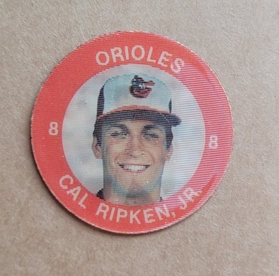 1984 7 11 Slurpee Coin Superstar Action Coins - Cal Ripken, Jr. #9