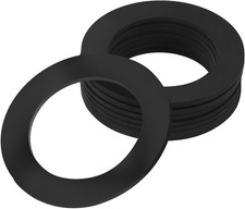 8 Pack Jerry Can Gaskets for 5 Gallon 20 Liter Scepter 3.35 inches, black
