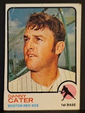 1973 Topps #317 Danny Carter RED SOX