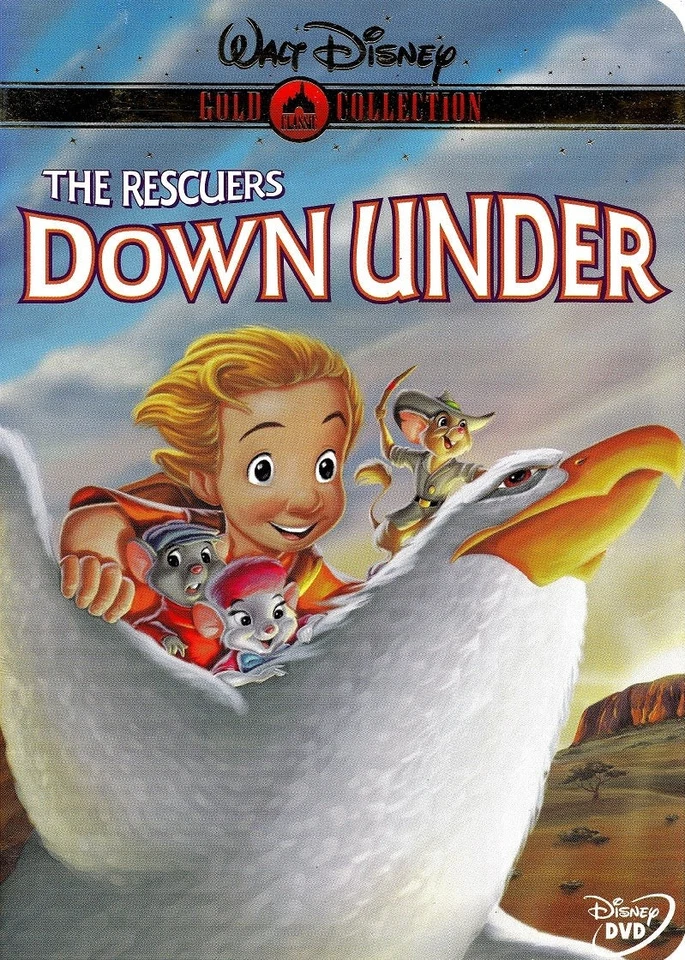 The Rescuers down Under Walt Disney Gold Classic Collection Region 1 VF - Image 3 of 4