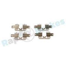 RAP BRAKES Zubehörsatz Scheibenbremsbelag R-U0321 für FIAT 124 Spider 348 MAZDA