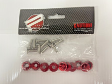 Passwordjdm Red Aluminium Fender Washer Bolt Kit Engine Bay Aftermarket Passwordjdm Red Aluminium Fender Washer Bolt Kit Engine Bay Aftermarket