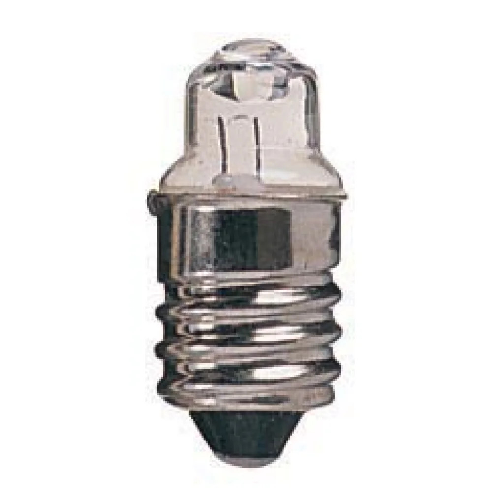 Light Bulb Clear 2.5v .75w Tungsten Pygmy E10 Dimmable Lyvia Electrical 609