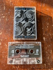 The Rolling Stones: Steel Wheels Cassette, 1989, Columbia Records Blues Rock