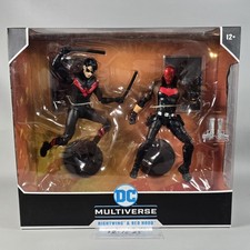 McFarlane Toys NIGHTWING vs RED HOOD 7  Figure Set Exclusive 2-Pack Battle Scene