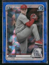 2020 Bowman Draft Sapphire Edition #BD-125 Levi Prater