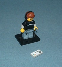 SERIES 12, VIDEO GAME GUY FIGURE - LEGO - USED