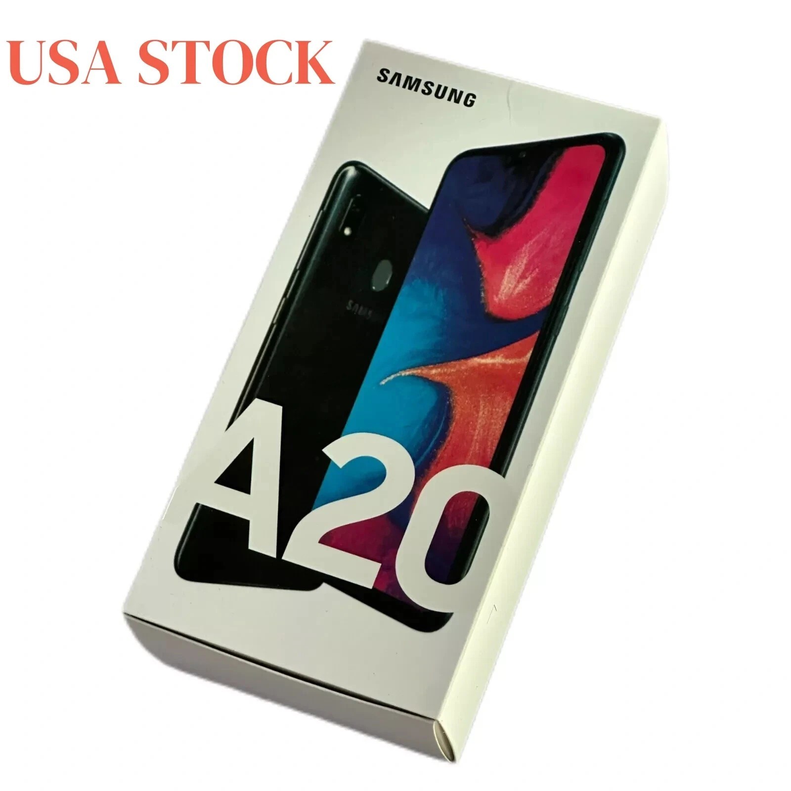New Samsung Galaxy A20 4G SM-A205U1 3GB 32GB Black Factory Unlocked USA STOCK