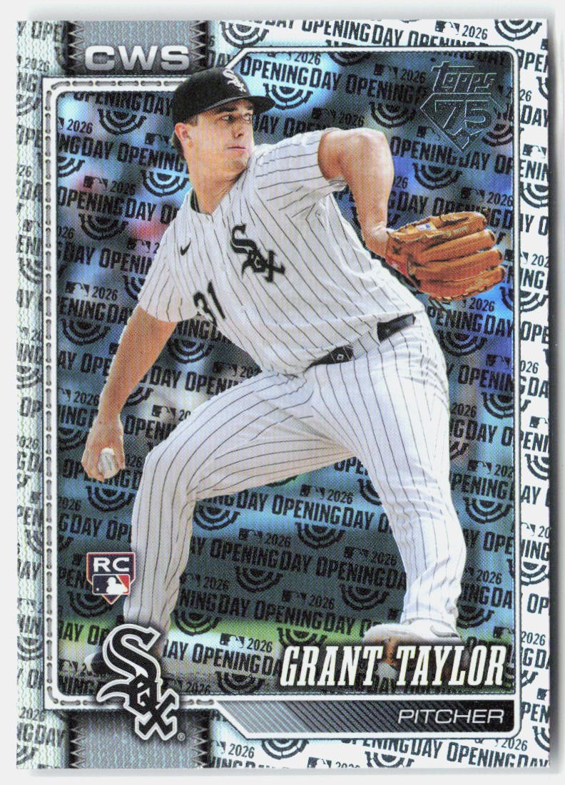 2026 Topps #49 Grant Taylor Opening Day Foil